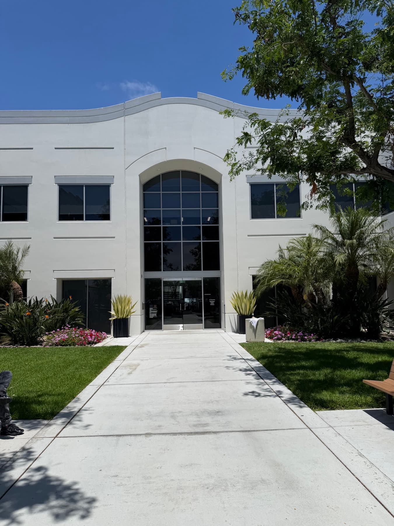 Los Alamitos medical office entrance