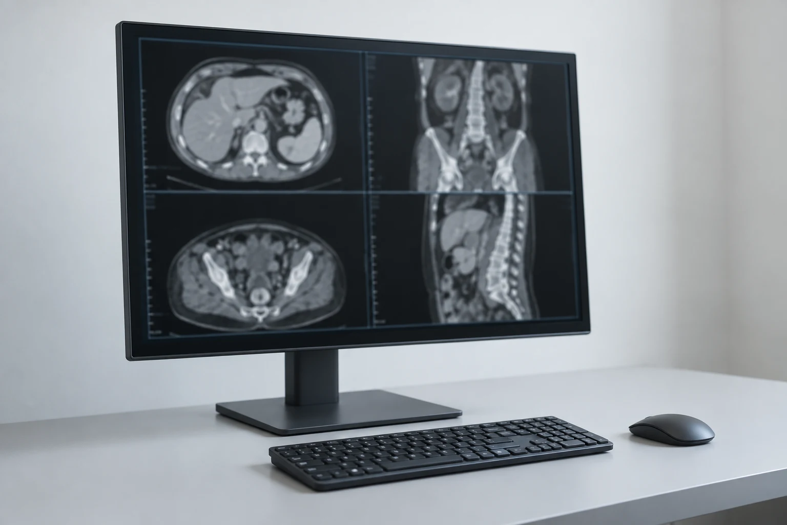 Illustrative medical imaging workstation for treatment planning